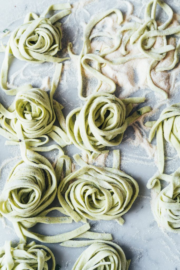 food bärlauch pasta homemade Fotografie