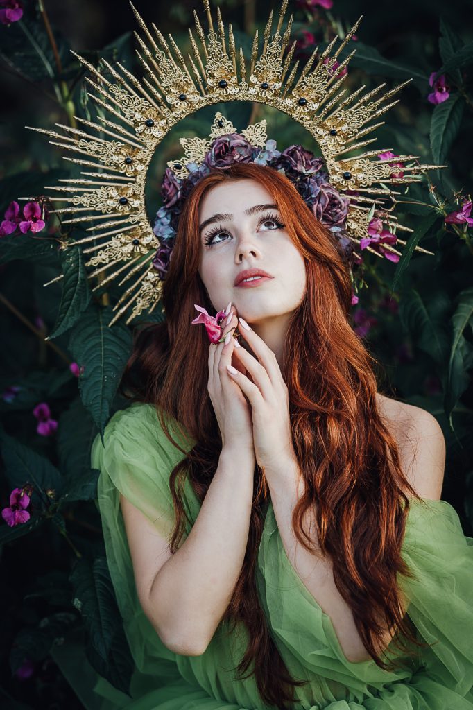 Fineartshooting Frau Krone Madonna