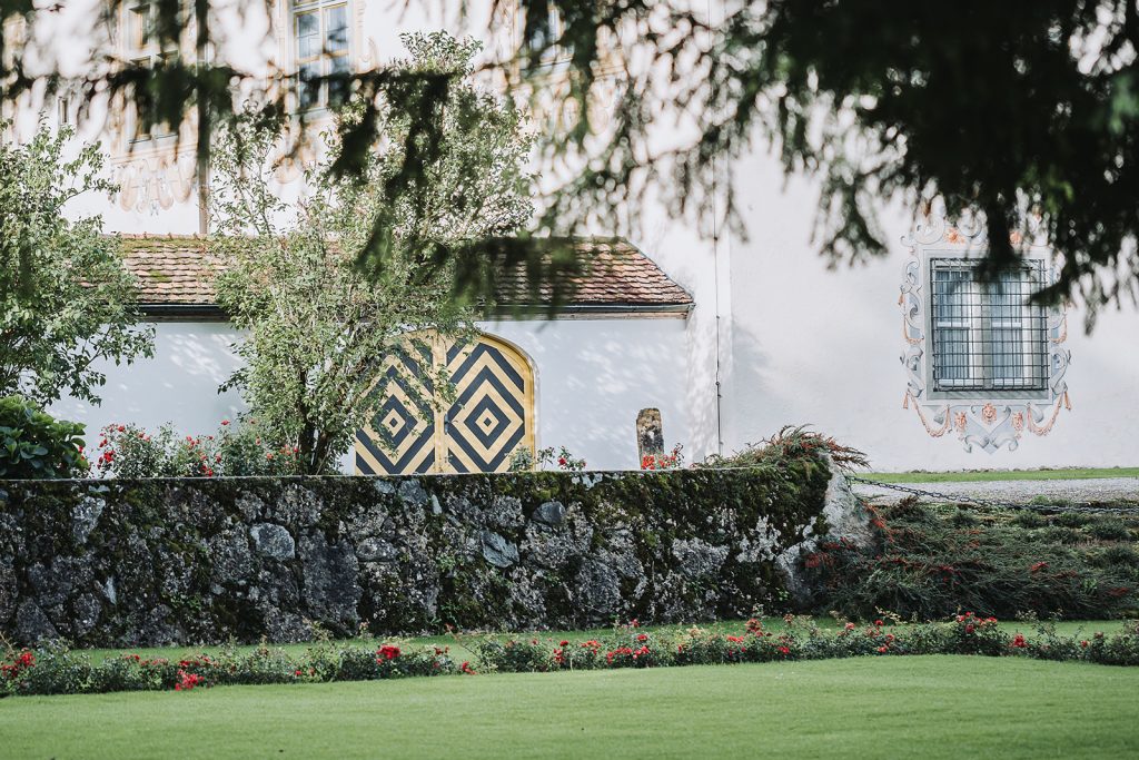 Schloss Zeil Bräutigam Brautpaar Braut Allgäu Hochzeit