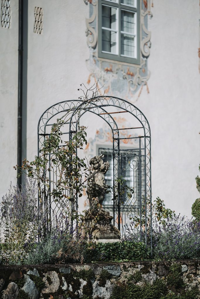 Schloss Zeil Bräutigam Brautpaar Braut Allgäu Hochzeit