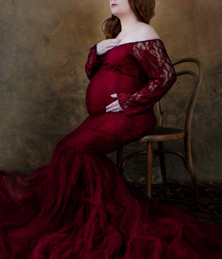 Fineart portrait Frau maternity schwangerschaftsshooting