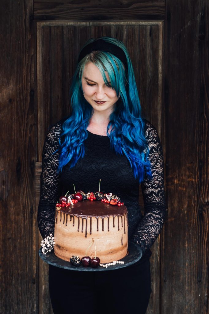 food torte business portrait frau