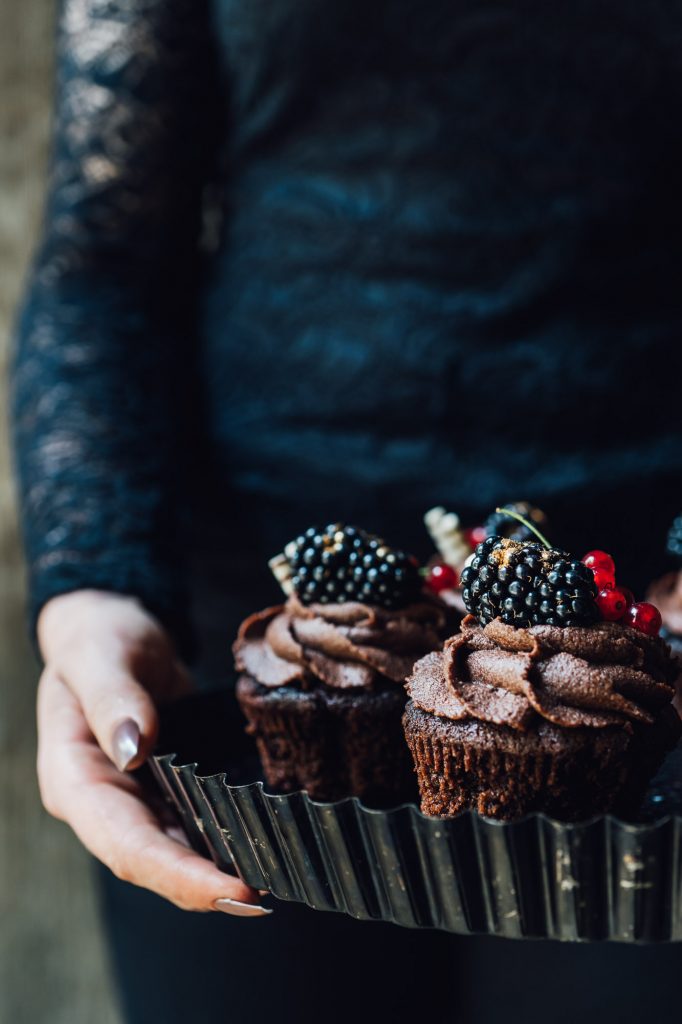 food torte business portrait frau