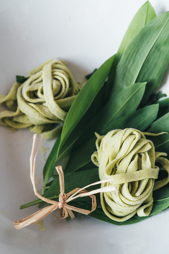 food bärlauch pasta homemade Fotografie