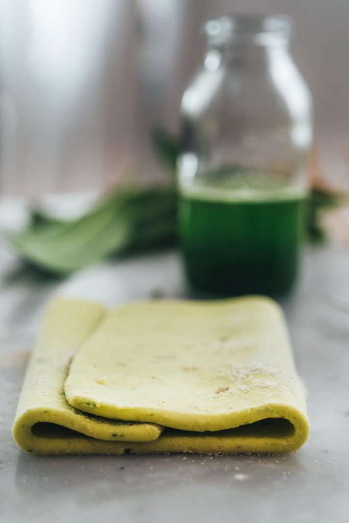 food bärlauch pasta homemade Fotografie