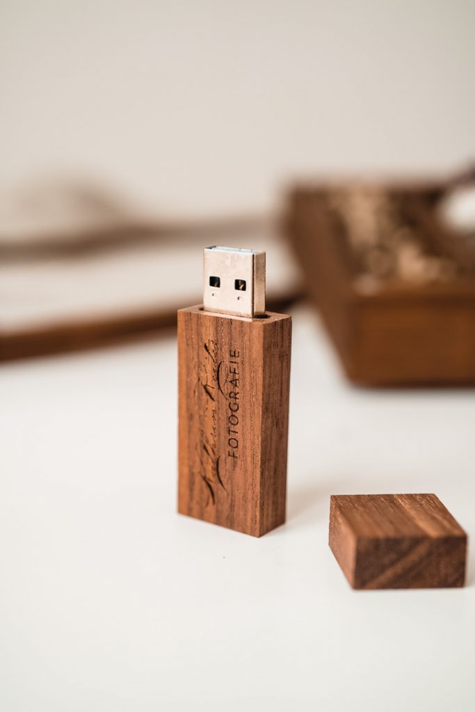 Produkt Holzschachtel Print Druck Usb Stick Hochzeit Erinnerung