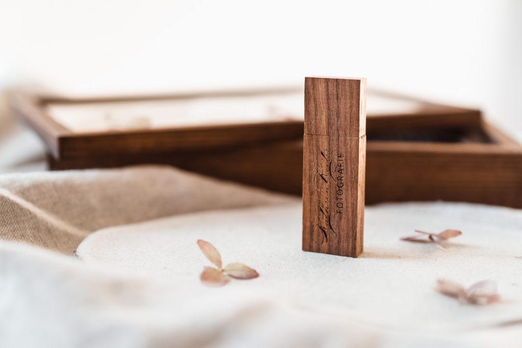 Produkt Holzschachtel Print Druck Usb Stick Hochzeit Erinnerung