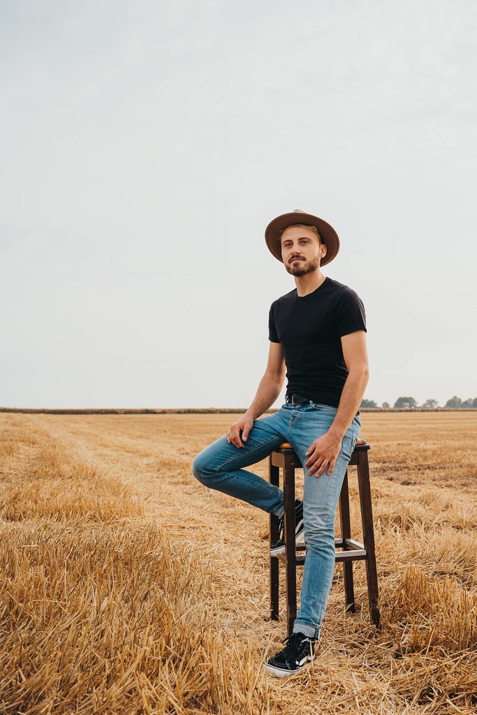 Musikerportrait cd coverart Musik foto Allgäu Babenhausen Schwaben Künstlerportrait Cover Musiker Kunst makingof