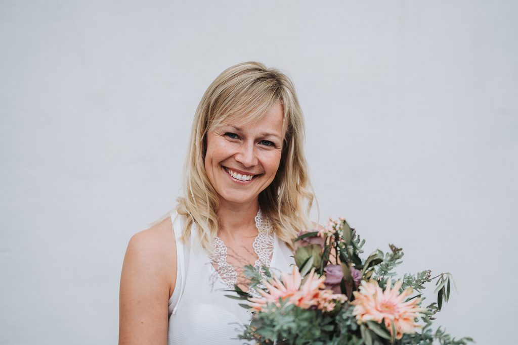 Blumen Floristin Business Branding Fotos