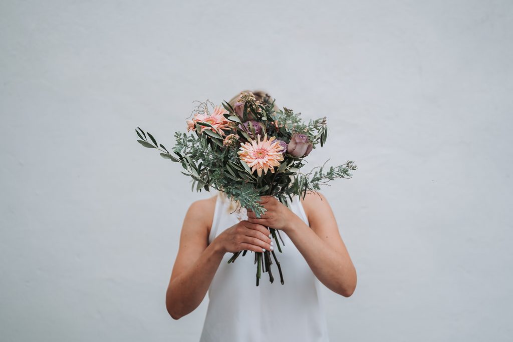 Blumen Floristin Business Branding Fotos