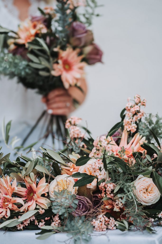 Blumen Floristin Business Branding Fotos