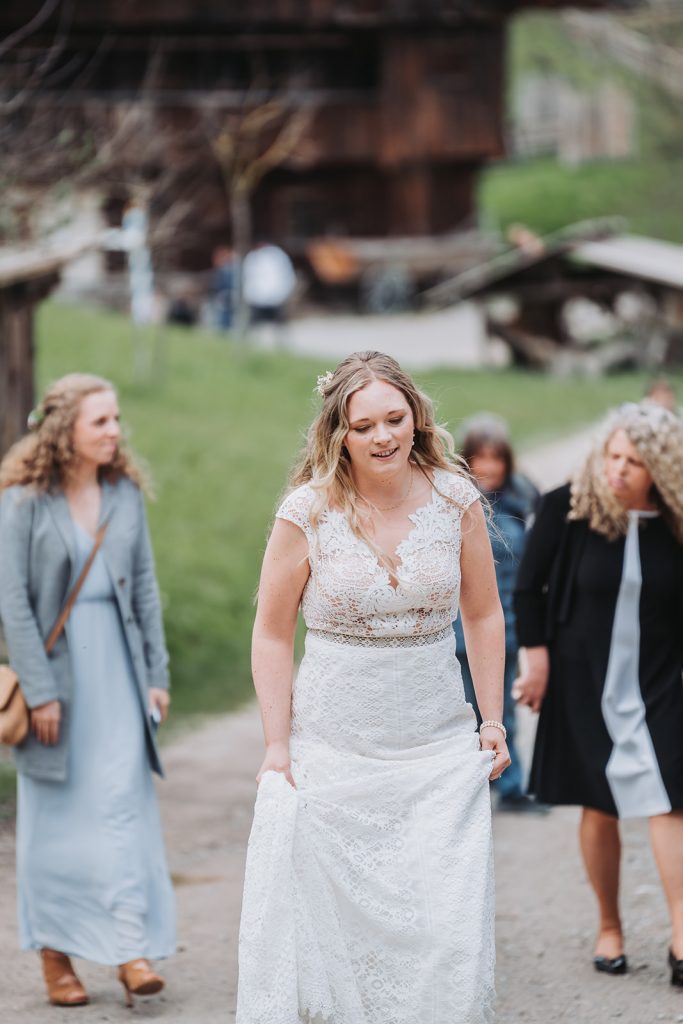 Hochzeit Schliersee Wasmeier Freilichtmuseum Hochzeitsfeier Brautpaar München