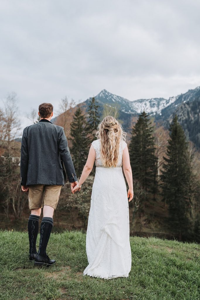 Hochzeit Schliersee Wasmeier Freilichtmuseum Hochzeitsfeier Brautpaar München